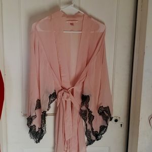 Sexy sheer robe